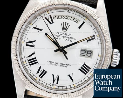 rolex 1807 white|Rolex day date 36 18kt.